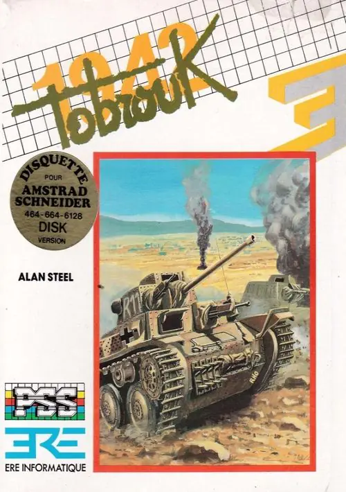 Tobruk 1942 (1986) [T+Eng][a1].dsk ROM download