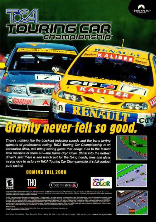 TOCA Touring Car Championship ROM download