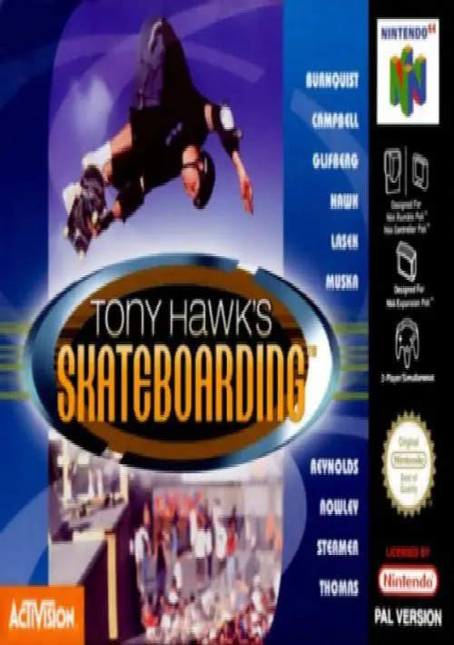 Tony Hawk's Skateboarding (E) ROM download