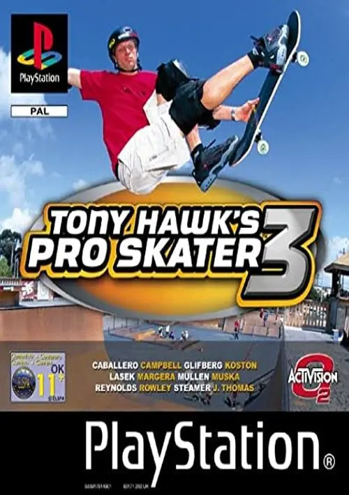 Tony Hawks Pro Skater 3 [SLUS-01419] ROM download