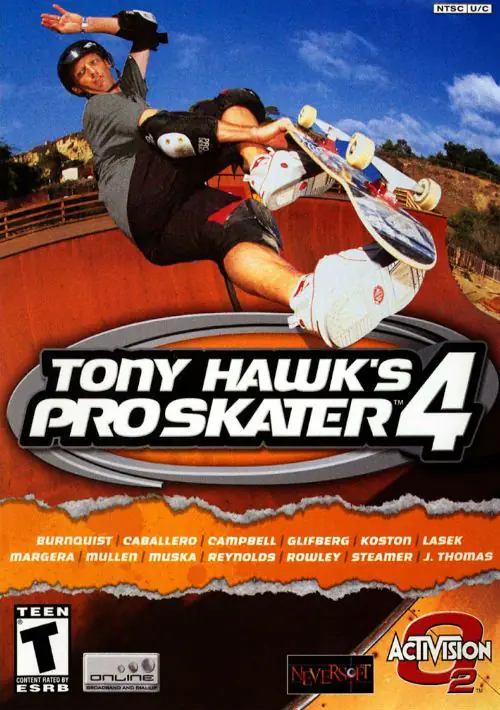 Tony Hawk S Pro Skater 4 [SLUS-01485] ROM download