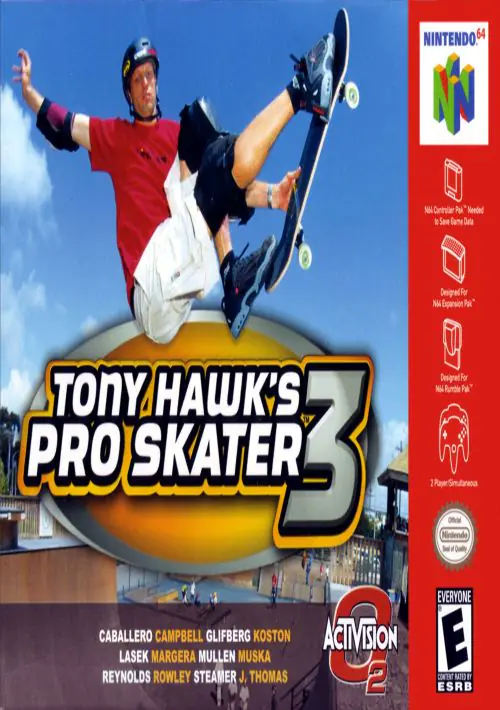 Tony Hawk's Pro Skater 2  ROM download