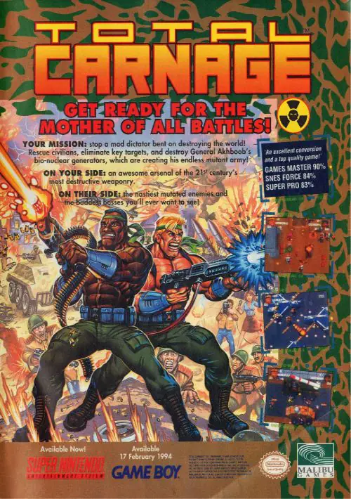 Total Carnage_Disk1 ROM download