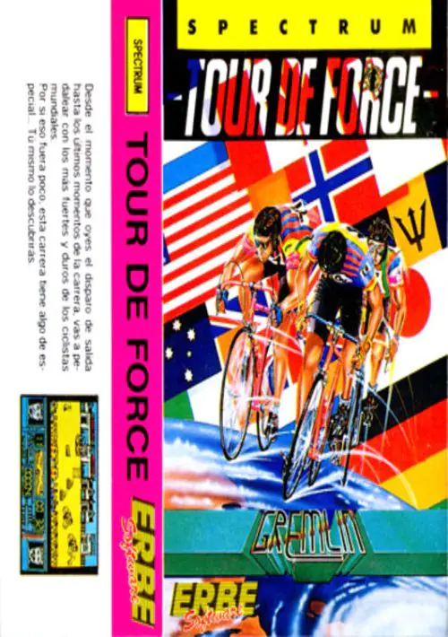 Tour De Force (1988)(Erbe Software)(Side A)[48-128K][re-release] ROM download