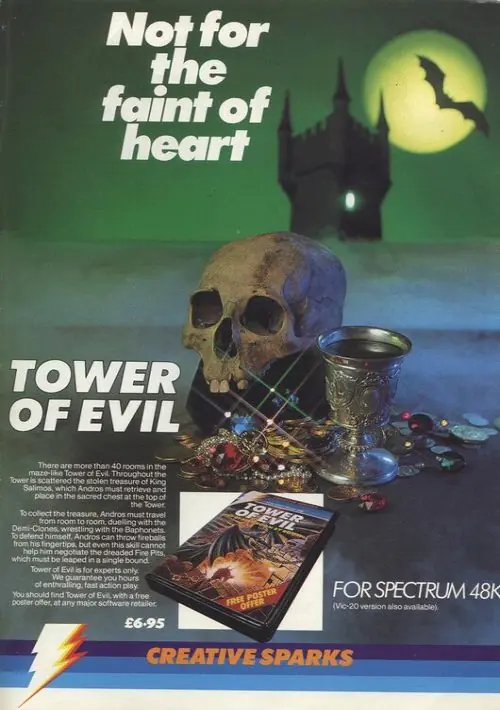 Tower Of Evil (1984)(Alternative Software)[re-release] ROM download