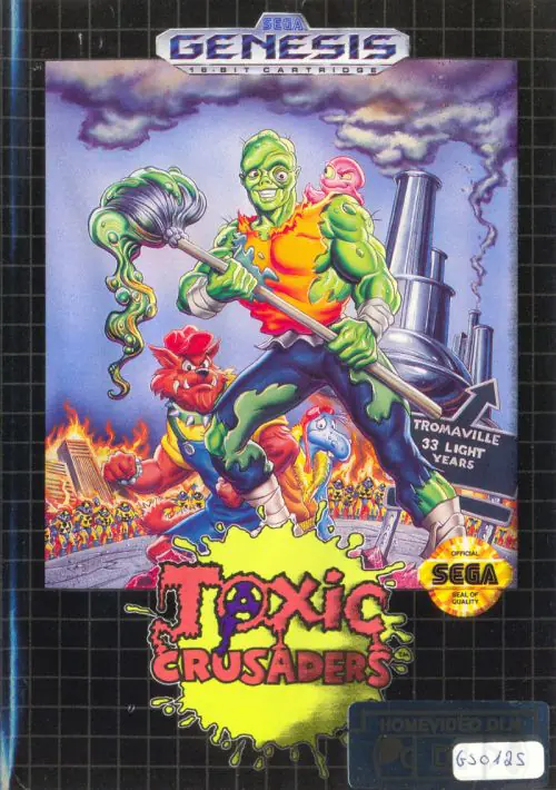 Toxic Crusaders ROM download