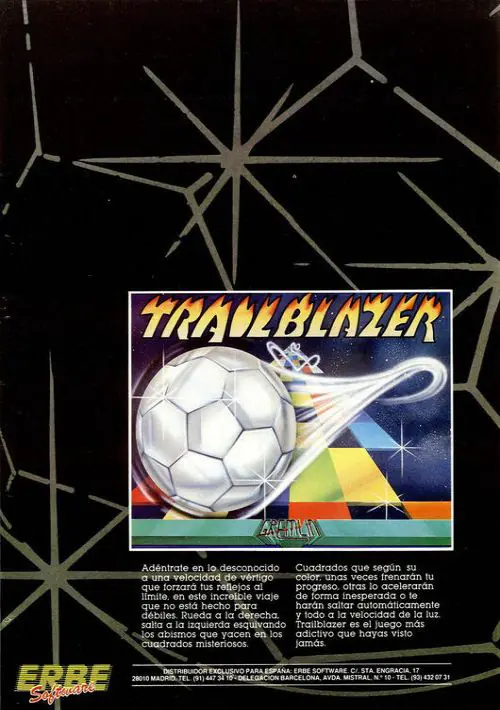 Trailblazer (1986)(Erbe Software)[re-release] ROM download