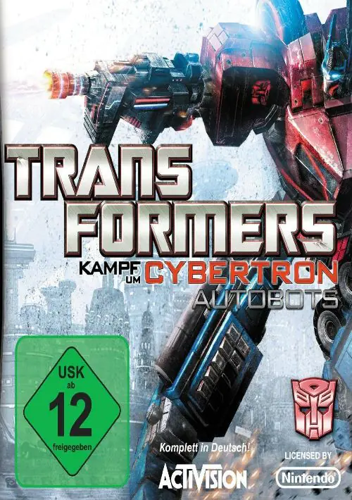 Transformers - Kampf Um Cybertron - Autobots (G) ROM download