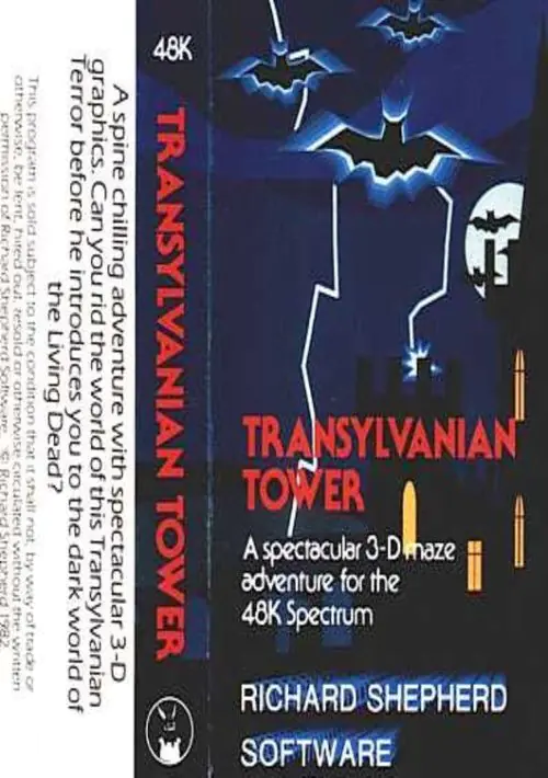 Transylvanian Tower (1982)(Richard Shepherd Software) ROM download