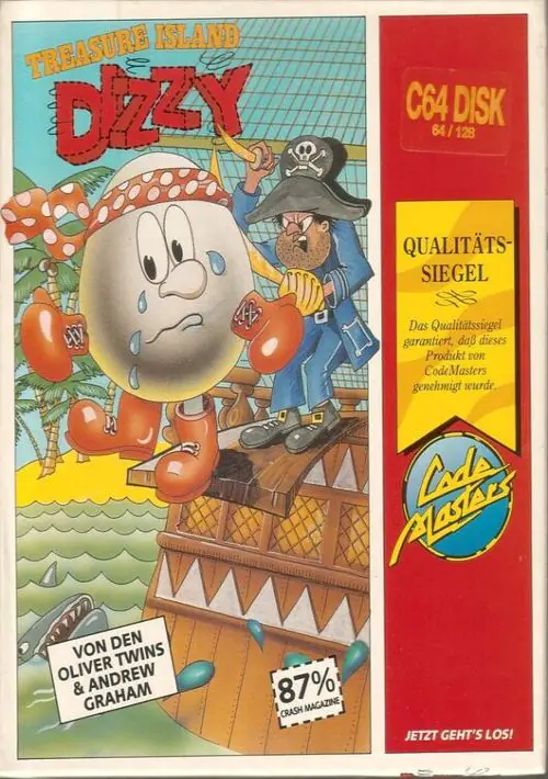 Treasure Island Dizzy (1989)(Codemasters) ROM download