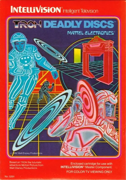 TRON - Deadly Discs (1981) (Mattel) ROM download