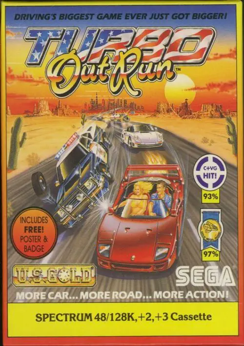 Turbo Outrun (1989)(U.S. Gold)(Disk 1 of 2)[!] ROM download