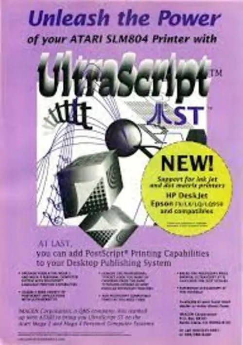 Ultra Script v2.1 (1989)(Imagen Corporation)(fr)(Disk 3 of 3) ROM download