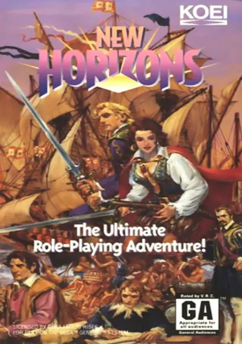 Uncharted Waters - New Horizons ROM download