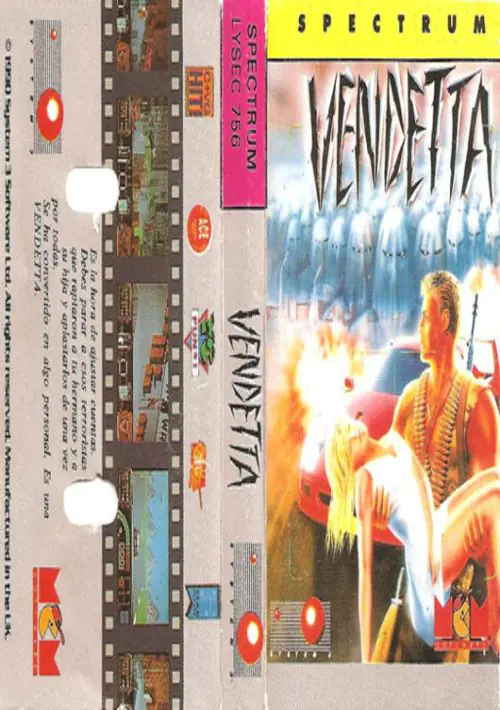 Vendetta (1990)(System 3 Software)[a] ROM download