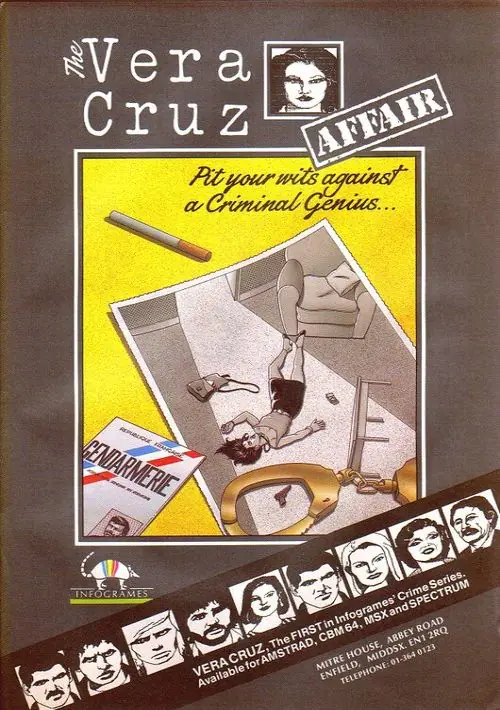 Vera Cruz Affair, The (1985)(Infogrames)(Side A)[a] ROM download