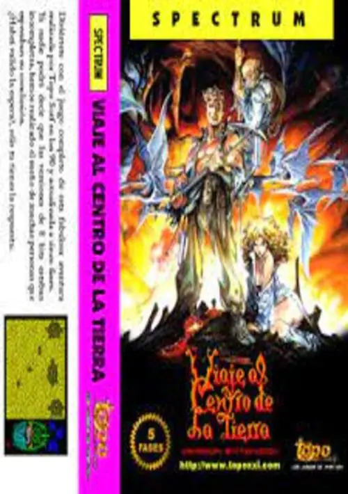 Viaje Al Centro De La Tierra (1989)(Topo Soft)(ES) ROM download