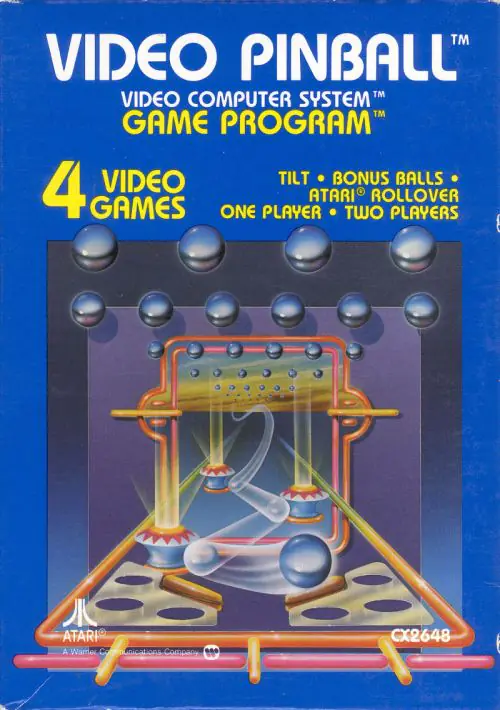 Video Pinball (1980) (Atari) ROM download
