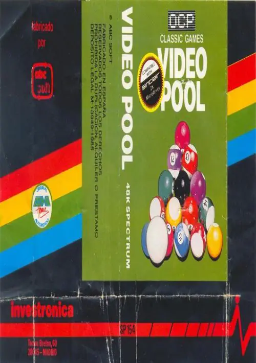 Video Pool (1985)(Oxford Computer Publishing)[a] ROM download