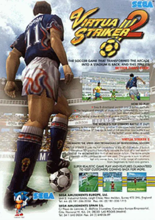 Virtua Striker 2 '98 (Step 1.5) ROM download