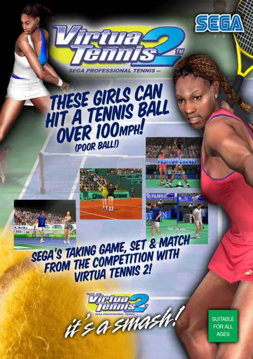 Virtua Tennis 2 ~ Power Smash 2 (Rev A) ROM download
