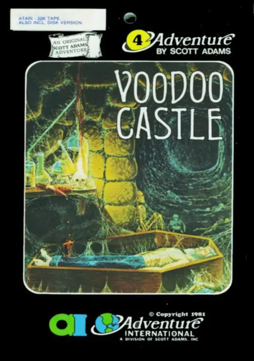 Voodoo Castle V3.9-119 (1983)(Adventure International) ROM download