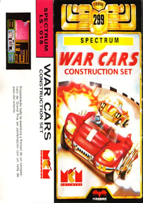 War Cars Construction Set (1987)(Firebird Software)[48-128K] ROM download