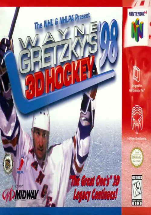 Wayne Gretzky's 3D Hockey '98 ROM download