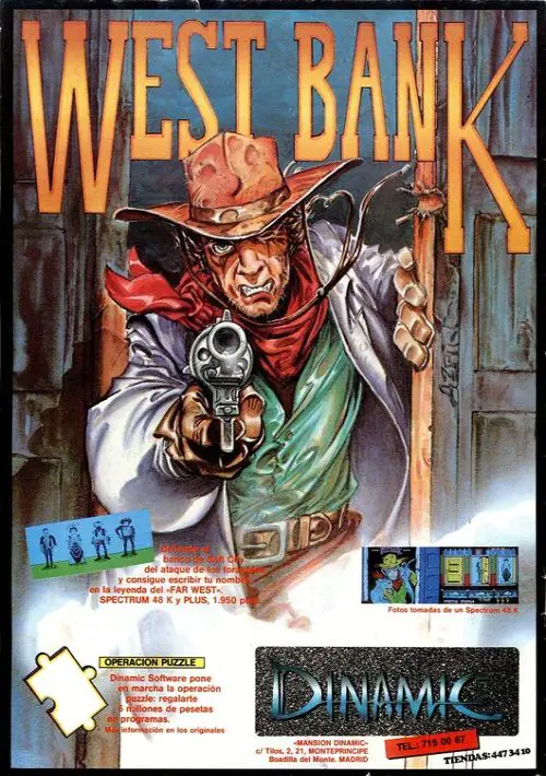 West Bank (1985)(Gremlin Graphics Software)[re-release] ROM download