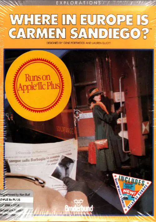 Where In Europe Is Carmen Sandiego_Disk1 ROM download