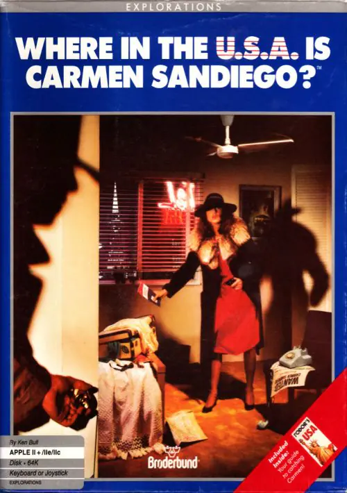 Where In The USA Is Carmen Sandiego (Disk 1 Of 1 Side B) ROM download