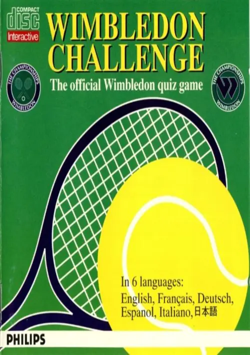 Wimbledon Challenge The Official Wimbledon Quiz Game ROM