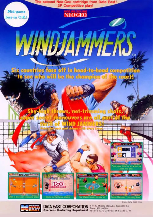 Windjammers ROM download