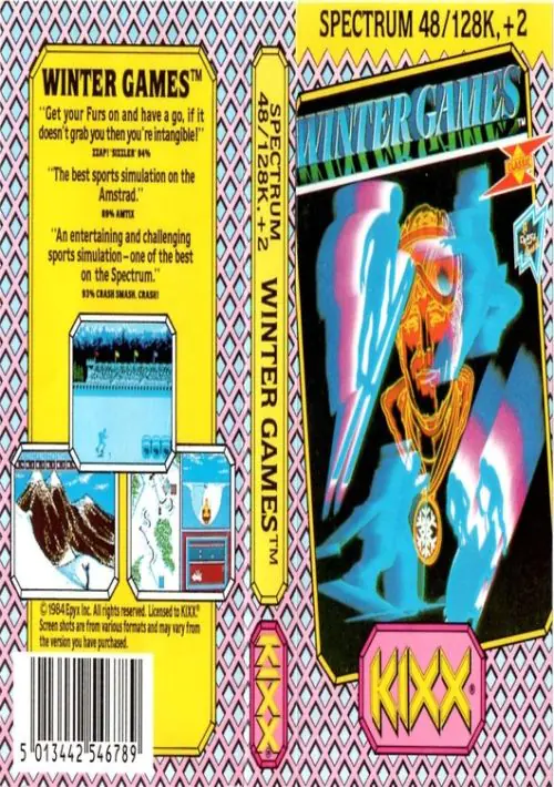 Winter Games (1986)(Kixx)(Side B)[re-release] ROM download