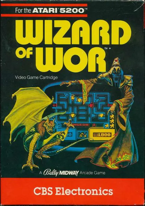 Wizard of Wor (1982) (CBS) ROM download