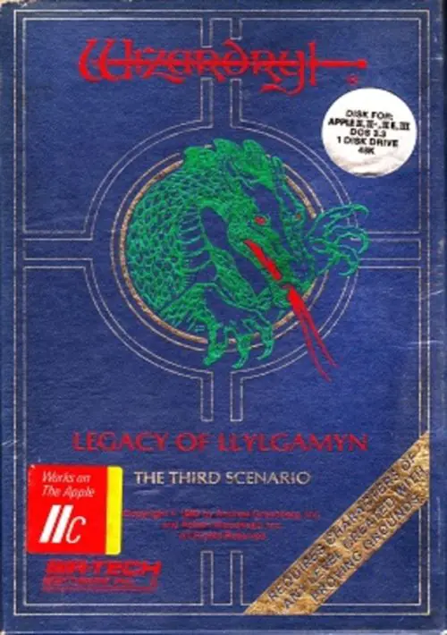 Wizardry III - Legacy of Llylgamyn ROM download