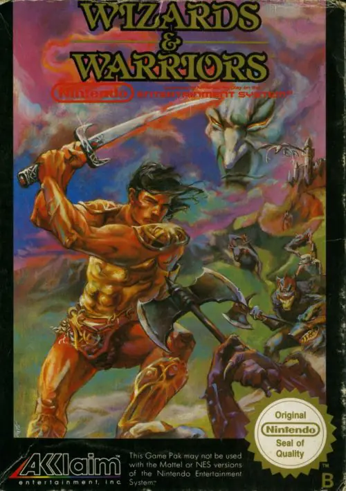 Wizards & Warriors ROM download