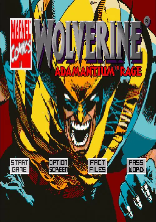 Wolverine - Adamantium Rage ROM download
