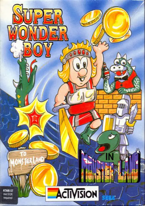 Wonderboy in Monsterland (1987)(Activision)[cr Vapour][one disk] ROM download