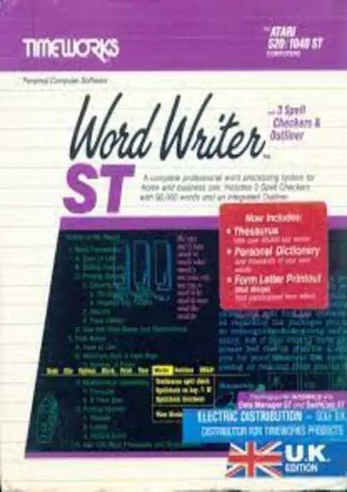 Word Writer Documents for Games (19xx)(-) ROM download