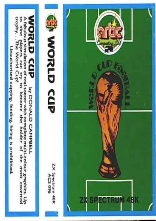 World Cup Football (1984)(Artic Computing) ROM download