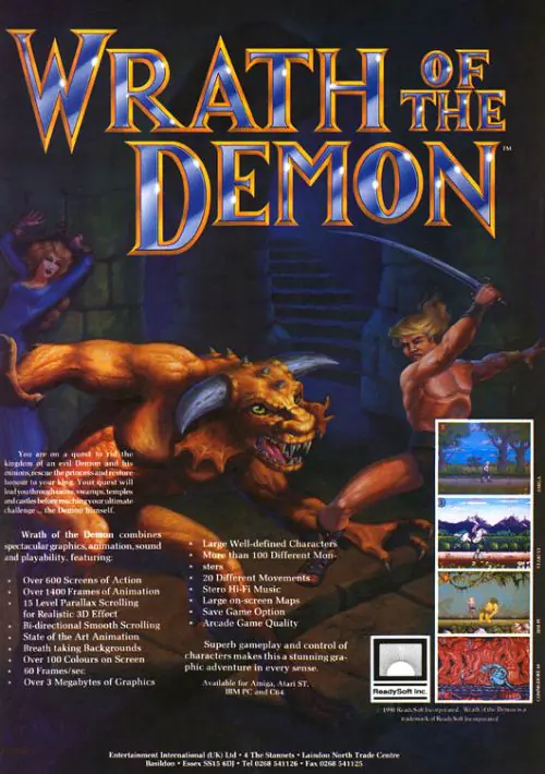Wrath Of The Demon_Disk3 ROM download