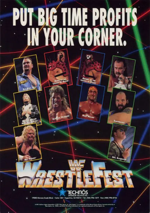 WWF WrestleFest (US bootleg) ROM download