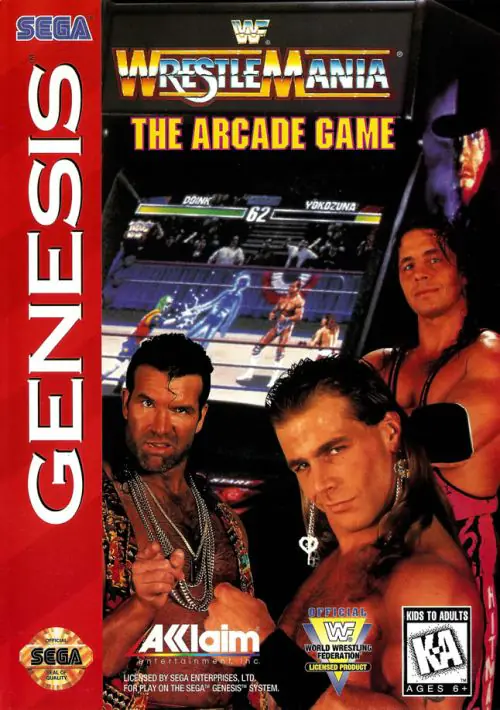 WWF Wrestlemania Arcade (Sep 1995) ROM download
