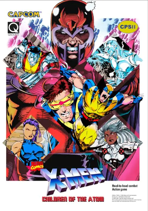 X-Men Children of the Atom (Japan 941208 Rent Version) ROM