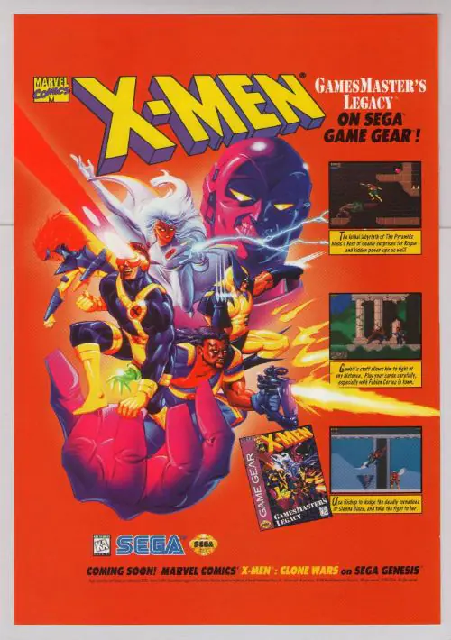 X-Men - Gamemaster's Legacy ROM download