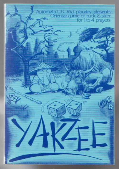 Yakzee! (1983)(Automata UK) ROM download