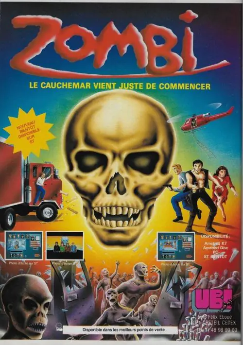 Zombi (128K) (1986) (Disk 1 Of 2).dsk ROM download