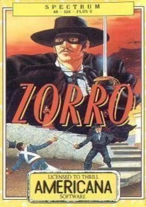 Zorro (1985)(Erbe Software)[re-release][Medium Case] ROM download